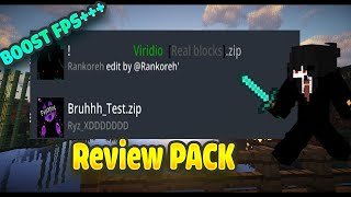 Top 2 Best PvP Packs Boost FPS  3FMC Bedwar [upl. by Trbor]