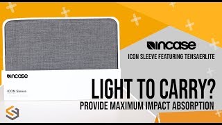 INCASE Icon Sleeve TENSAERLITE Review [upl. by Nomma]