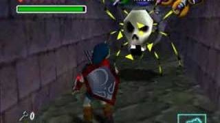 Legend of Zelda  Ocarina of Time  Shadow Temple Pt 3 [upl. by Nosittam340]