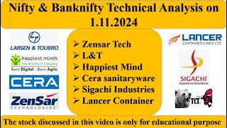 96 Zensar Tech LampT Happiest Mind Cera sanitaryware Sigachi Industries Lancer Container TCT [upl. by Annaiuq453]