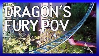 Dragons Fury on ride PoV at Chessington World of Adventures [upl. by Reginauld]