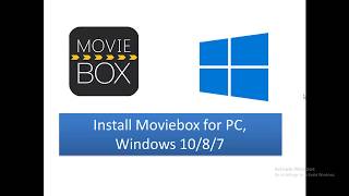 Install moviebox App for PC Windows 1087 Mac [upl. by Goldy]