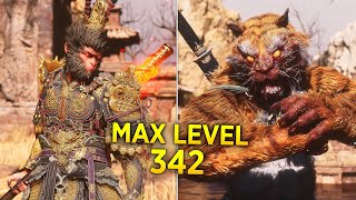 Black Myth Wukong  MAX LEVEL 342 vs Bosses No Damage [upl. by Francyne]