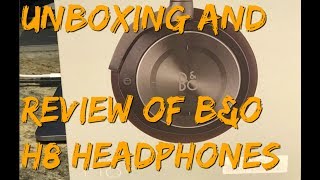 Bang amp Olufsen BampO H8 Headphones Unboxing and Detailed Review [upl. by Merrily]