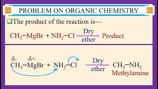 SEV NO – 89 What is the product of the reaction between Grignard reagent CH3MgBr and NH2Cl [upl. by Frere]