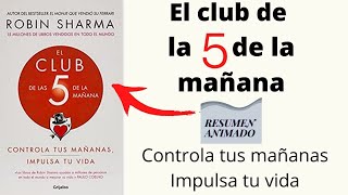 El Club de las 5 de la mañana Resumen Libro [upl. by Nnylaj]