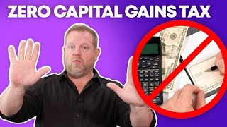 How to PAY ZERO Taxes on Capital Gains Yes Its Legal [upl. by Aisirtap]