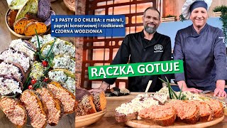 Rączka gotuje pasty do chleba z makreli papryki konserwowej i rzodkiewek oraz CZORNA WODZIONKA [upl. by Ardnahc793]