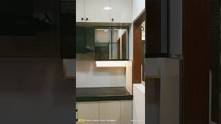 acrylic kitchen cabinets wood working [upl. by Aidua383]