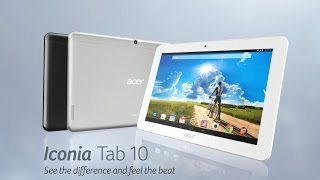 Acer Iconia Tab 10 tablet  See the difference and feel the beat Features amp Highlights [upl. by Happy507]