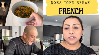 VLOG Does John Speak French  Grocery Shopping and More  Laila Jugon [upl. by Tiffanie]