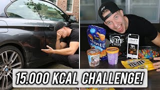 15000 CALORIEËN CHALLENGE  Dit loopt slecht af [upl. by Odnamla157]