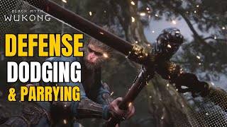 All We Know About DEFENSE DODGING amp PARRYING in Black Myth Wukong Gameplay [upl. by Ativahs]