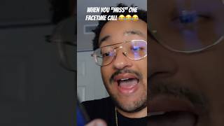 When you “miss” ONE FaceTime call 😂 shorts relatable facetime iphone apple fyp viral funny [upl. by Igig]