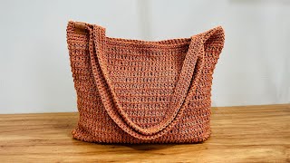 BOLSA DE CROCHÊ FÁCIL [upl. by Eiramnerual]