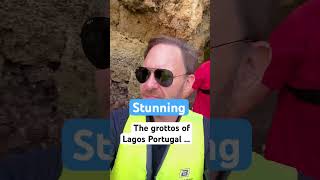 Should you buy a boat tour of the grottos of Lagos Portugal Absolutely yes [upl. by Egwin731]