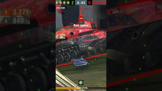 Conqueror WoT Blitz T3436  shorts shortswotb wotblitz вотблиц shortswotblitz games [upl. by Hollerman178]