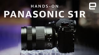 Panasonic S1R First Look fullframe mirrorless camera loaded with potential [upl. by Abihsot604]