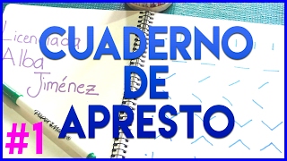 CÓMO HACER EL CUADERNO DE APRESTO 1 DIARIO [upl. by Halpern]