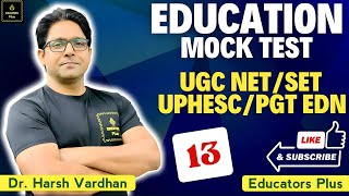 UGC NET EDUCATION UPHESC Assistant ProfessorPGT Education educatorsplus [upl. by Anbul96]