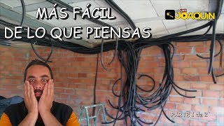 INSTALACIÓN ELÉCTRICA DE UNA CASA PASO A PASO [upl. by Einre]