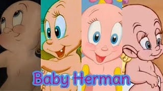 Baby Herman Who Framed Roger Rabbit  Evolution In Movies amp TV 1988  1993 [upl. by Palmore]