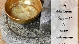 How To Use Khus Khus To Treat Insomnia  Herbal Remedy  Bowl OfHerbs [upl. by Ikey]