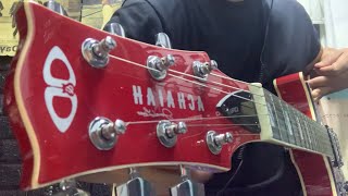 DampD Achaiah Red Series  Jomal Linao Signature Guitar  SoundCheck [upl. by Stafford]