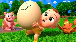 Humpty Dumpty Sat on a Farm  Lalafun Nursery Rhymes amp Kids Songs [upl. by Nrev]