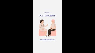 Diabetes  Acute Complications [upl. by Giraud]