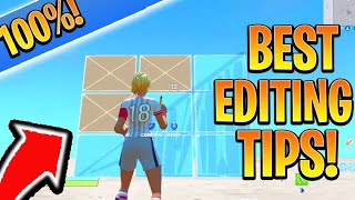 PRO EDITING TIPS You NEED HOW To Edit FASTER in Fortnite PS4Xbox Fortnite Console Editing Tips [upl. by Meeharb]