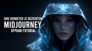 Hoe verbeter je gezichten van MidjourneyAI  GFPGAN Tutorial [upl. by Justine678]