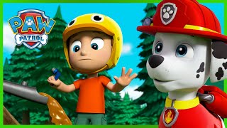 Over 1 Hour of Marshall Rescues 🔥  PAW Patrol  Cartoons for Kids [upl. by Hintze997]