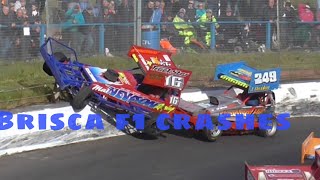 Brisca f1 crashes [upl. by Nirok]