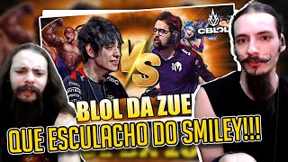 AEGIS FARPOU no CHAT e DEIXOU SMILEY MALUCO  CBLOL DA ZUEIRA  Red x Keyd  REACT [upl. by Zohara]