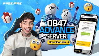 OB47 ADVANCE SERVER DOWNLOAD LINK 🇮🇳 Garena Free Fire [upl. by Decrem]