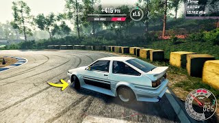 Japanese Drift Master Gameplay  Toyota AE86 [upl. by Dunkin]