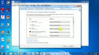 WHAT IS Notification area in windows [upl. by Agathe573]