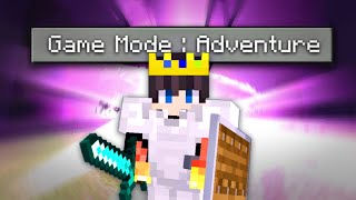 I Beat Minecraft Pe In Adventure Mode [upl. by Aniahs]