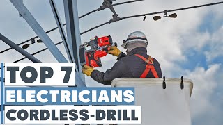 Best Cordless Drill for Electrician [upl. by Haerr]