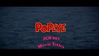 Popeye 1980 Opening Title [upl. by Weisler654]