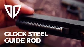 Brass Stacker Glock Guide Rod amp Recoil Spring Install [upl. by Lewls]