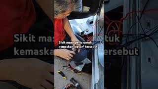 Myvi Icon pasang Activr Subwoober bawah seat under seat caraudio kluang [upl. by Yesnik408]