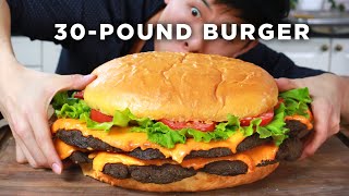 I Made A Giant 30Pound Burger [upl. by Madlen]