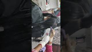 hair straightening steps by step professional steps ma  deepa makeover [upl. by Kirsti]