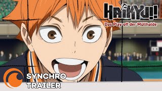 HAIKYU Das Playoff der Müllhalde  SynchroTrailer [upl. by Netnilc]