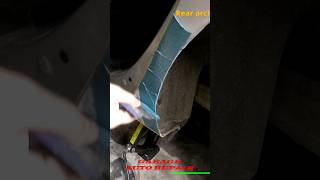 Rear arch repair Puttying Part6 shorts [upl. by Turmel]