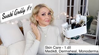 MOJE SVATÉ GRÁLY  péče o pleť 1 Medik8 Dermaheal Monoderma 2019  GIVEAWAY [upl. by Ranite215]