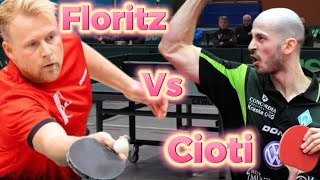 😱HEAVY SPIN ❗BUT 🤔 WRONG SERVES ❓ THE quotChop Block👑quot Phillip FLORITZ VS Constantin CIOTI [upl. by Forster]