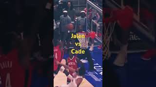 Jalen Dunked on Cade [upl. by Othelia]